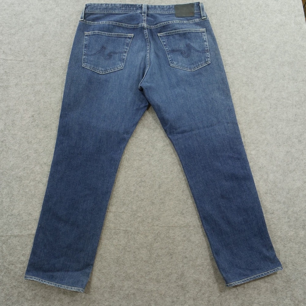 Adriano Goldschmied Jeans Mens 36 Blue Everett Slim Straight Japan Denim - Picture 2 of 11